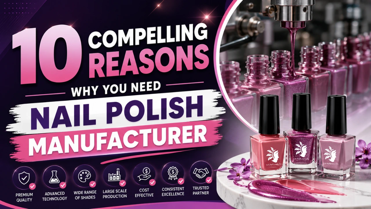 10 Compelling Reasons Why You Need Nail Polish Manufacturer