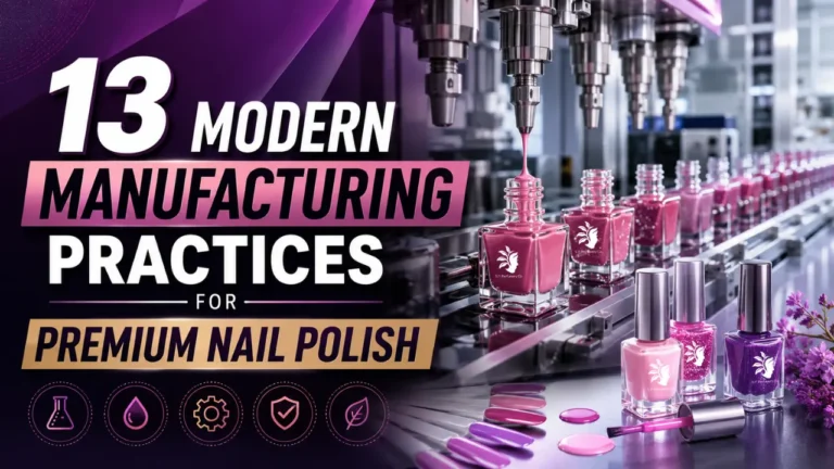 13 Modern Manufacturing Practices for Premium Nail Polish