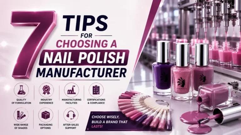 7 Tips for Choosing a Nail Polish Manufacturer