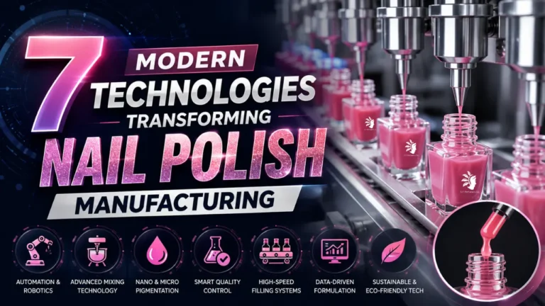 7 Modern Technologies Transforming Nail Polish Manufacturing