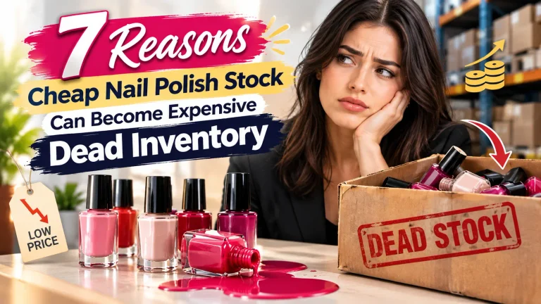 7 Reasons Cheap Nail Polish Stock Can Become Expensive Dead Inventory