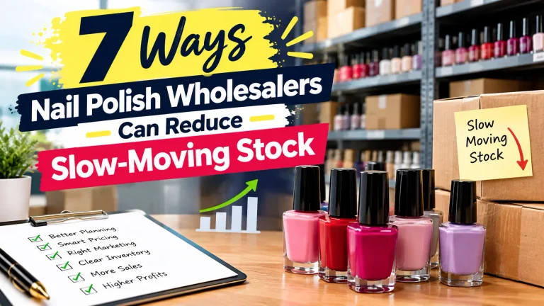 7 Ways Nail Polish Wholesalers Can Reduce Slow-Moving Stock