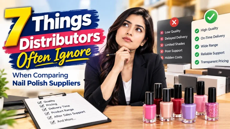 7 Things Distributors Often Ignore When Comparing Nail Polish Suppliers